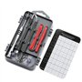 ilabPRO Kit d'outils de réparation de 120 pièces avec embouts de tournevis de précision, jeu de tournevis magnétique, ordinateur
