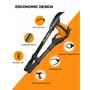 LZZAZ Ramasse-litière de qualité supérieure de 81,3 cm avec chausse-pied, bâton de préhension polyvalent pour aide à la mobilité