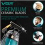 VGR Tondeuse à barbe pour homme avec verrouillage de voyage – Étanchéité IPX7 – Rechargeable par USB – Tondeuse électrique sans 