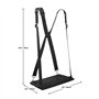 Harnais pour Ordinateur Portable - Bureau Mobile d’Ordinateur - Compatible avec la Plupart des Tailles d’Ordinateurs Portables(j
