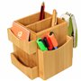 Woodquail Organiseur de Bureau Tournant