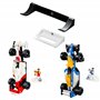 Brickify Support mural compatible avec Lego 10330 Icons McLaren MP4/4 & Ayrton Senna - Facile à installer - Présentez votre modè