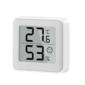 Mini Thermomètre Hygromètre Numérique LCD | Mesure Température & Humidité Intérieur | Thermomètre Digital Maison