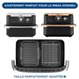 5 mm D’épaisseur | Moule Silicone Air fryer | Accessoires Airfryer pour