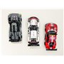3Dudes & Dad Support mural compatible avec LEGO® Technic Porsche 911 RSR – Crochet de rangement conçu sur mesure pour l'ensemble