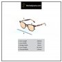RemedyLens® Lunettes Aubrey FL-41 pour migraine et sensibilité à la lumière Cadre en acétate de luxe Mazzachelli Eco Acétate