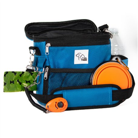 TAIL TRIBE Sac de promenade imperméable pour chien avec doublure amovible
