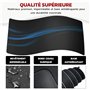 NOJITEK Tapis de Souris XXL 900x400x3 mm avec Repose-Poignet Souris & Clavier | Grand Tapis Ergonomique pour Bureau, Gamer & Pro