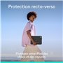 Logitech Flip Folio, étui Clavier pour iPad Pro 11 Pouces (M4) & iPad Air 11 Pouces (M2 & M3)(5th Gen - 2024) - étui Clavier Blu