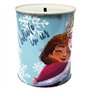 Disney Tirelire Frozen Anna et Elsa en métal Étain non ouvert 11 x 8 cm