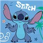 Procos Stitch Lot de 52 serviettes en papier 2 plis 2 plis 16 assiettes 23 cm 16 tasses 200 ml