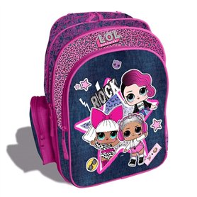 LOL SURPRISE Sac à Dos en Jean pour Enfant Unisexe Multicolore Taille Unique