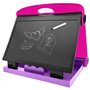 Chevalet de table double face Princesse Disney 2 en 1 | Tableau blanc et tableau noir pour enfants | Tableau à dessin, écriture 