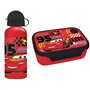 Disney Cars Kids Boîte à déjeuner pour enfants – Boîte à sandwich Cars 'Champ 95' et bouteille d'eau en aluminium 500 ml – Ensem