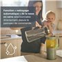 Nuvita Magic Pappa Robot Cuiseur Multifonction 7-en-1 – Cuit à la Vapeur, Mixe, Hache, Prépare Purées, Soupes, Smoothies et Alim