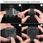 Winter Shore [Lot de 100] 5 cm Petite Boite Transparente Cadeau en Plastique - Boite Macarons Transparent Alimentaire - Boite Tr
