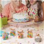 Winter Shore [Lot de 100] 5 cm Petite Boite Transparente Cadeau en Plastique - Boite Macarons Transparent Alimentaire - Boite Tr