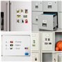 Winter Shore Cadre Photo Magnetique Frigo en Acrylique (Lot de 10) - Magnet Personnalisable Double Face 6 x 9 cm - Cadre Magneti