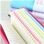 Fixget Mini Smiley Carnet, CRIVERS Smile-Design Journal/Journal avec bande de caoutchouc, l'un des blocs-notes les plus à la mod