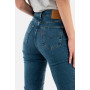 Levi's Femme Jeans 724 High Rise Straight, Blue Wave Mid, 29W / 34L