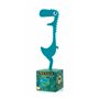 Brosse de Toilette avec Support de Dinosaure Animal. Nettoyant pour Toilettes Accessoire de Salle de Bains