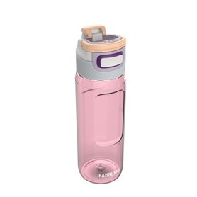 Bouteille d'eau Kambukka Elton Noir Rose Acrylique Plastique Tritan 500 ml