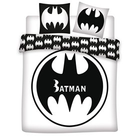 Parure de Lit Double Batman Logo 2 Personnes