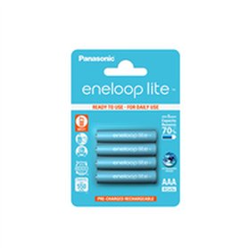 Piles Rechargeables Panasonic BK-4LCCE/4CP (4 Unités)