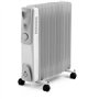 Radiateur électrique bain d'huile - 2500W - WARM TECH - 240V - Jusqu'a 40m3 - Gris