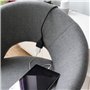 Rallonge électrique textile 1.5m - noir - Chacon