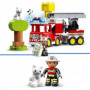 LEGO DUPLO Town 10969 Le Camion de Pompiers. Jouet Enfants 2 Ans. avec Lumieres 47,99 €