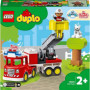 LEGO DUPLO Town 10969 Le Camion de Pompiers. Jouet Enfants 2 Ans. avec Lumieres 47,99 €