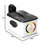 5L Blanc Métal 3200W - Design Rectangulaire avec Couvercle Duofil