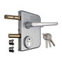 LOCINOX *********************Com SNA60002 Serrure LOCINOX avec Cylindre LCKX40 pour Profil Carre 40-50-60MM