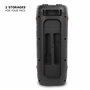 Ibiza - COLUMBA700 - Enceinte Karaoké sur Batterie Bluetooth Puissante avec LED, TWS, USB-C, Priorité Micro - 2 Entrées Micro, E