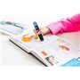 IRISPen Reader 8 stylo scanner Portable:Scanner sans Fil,OCR 48 Langues Offline,scanner document,Scanner dyslexique,synthèse voc