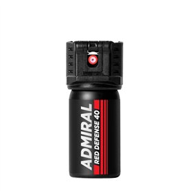 Spray Anti-Agression 40 ML - Marquant UV - ADMIRAL Defense - Format Poche & Sac à Main - Portée 3M - Approuvé par la Police - Sé