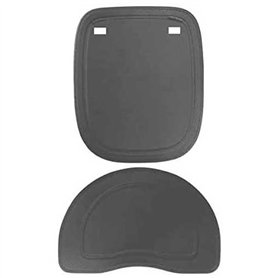 POLISPORT 8634400010 - Coussin imperméable de Remplacement pour Chaise modèle Groovy de Couleur Gris foncé