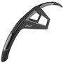 POLISPORT 8629400001 - Garde-Boue Avant et arrière modèle G-Mud 2-Pièces universelles pour vélos de Route VTT Gravel avec Roues 