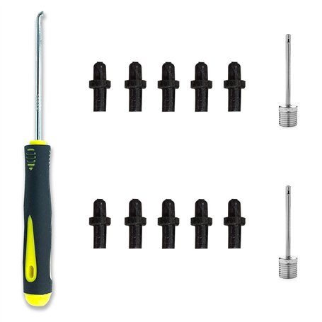 MINDCOLLISION Kit de valve de gonflage pour ballon de sport (10 pièces) - Valve de remplacement pour valve de basket-ball