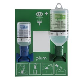 Plum 4770 Station d'urgence Yeux avec 2 bouteilles