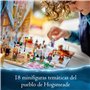 LEGO 76418 Harry Potter Le Calendrier de l’Avent 2023, avec 24 Cadeaux de Noël Dont 18 Sets du Village de Pré-au-Lard et 6 Minif