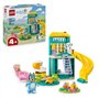 LEGO Bluey 11201 Bluey et Chloé a l'Aire de Jeux - Jeu de Construction des 4 ans - Animaux