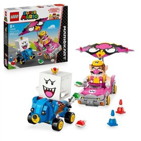 LEGO Super Mario 72038 Mario Kart  Wario et Roi Boo - Jeu de Construction des 8 ans
