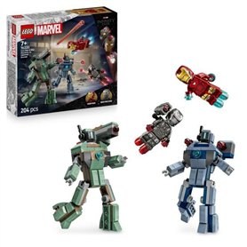 LEGO | Marvel 76320 Iron Man et War Machine Contre les Drones de Hammer - Jouet des 7 ans
