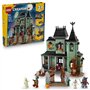 LEGO Creator 3-en-1 Le Manoir Hanté - Jouet Maison se Transformant en Set de Bateau ou de Train Hanté - Inclut 5 Minifigurines -