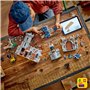 LEGO Creator 3-en-1 Le Château Médiéval des Chevaliers - Jouet se Transformant en Scène de Tournoi à Cheval ou en Village - 6 Mi