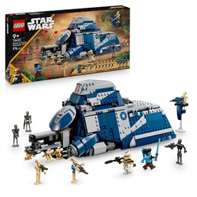 LEGO Star Wars 75435 The Clone Wars Le MTT des Séparatistes de la Bataille de Felucia - Jouet Interactif avec Speeder