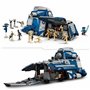 LEGO Star Wars 75435 The Clone Wars Le MTT des Séparatistes de la Bataille de Felucia - Jouet Interactif avec Speeder, 2 Minifig