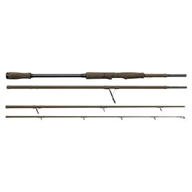 Savage Gear SG4 Jeu Moyen TR Canne à pêche de Voyage - Canne à pêche de prédateur à Action Rapide pour l'eau Douce et l'eau salé